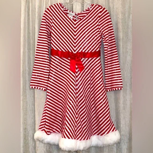 Bonnie Jean | Dresses | Bonnie Jean Christmas Dress Size 4 | Poshmark